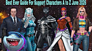 Best Ever Guide For Support Characters A to Z June 2026 - Marvel Future Fight screenshot 3