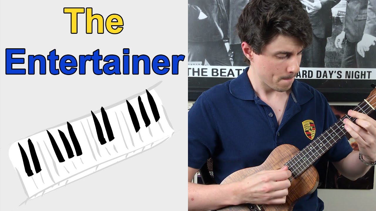 The Entertainer Ragtime Ukulele Tutorial (Scott Joplin) YouTube