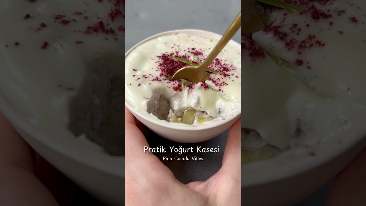 Pratik Yoğurt Kasesi | Pina Colada Tadında