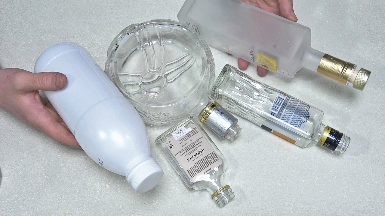 6 ИДЕЙ с разными бутылками, удивительные поделки из бутылок, декор бутылок на любой вкус