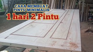 CARA MEMBUAT PINTU MINIMALIS SANGAT MUDAH