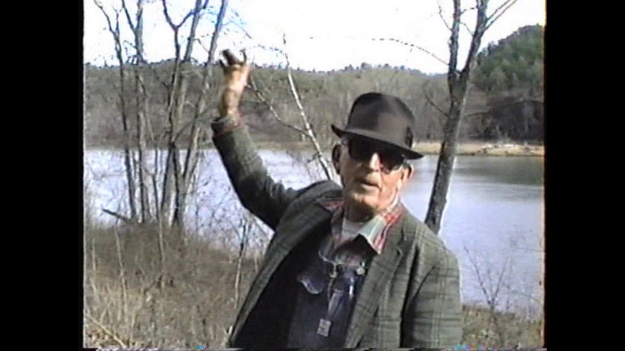 Talmadge Jones Story Telling Along the New River Trail at Fries