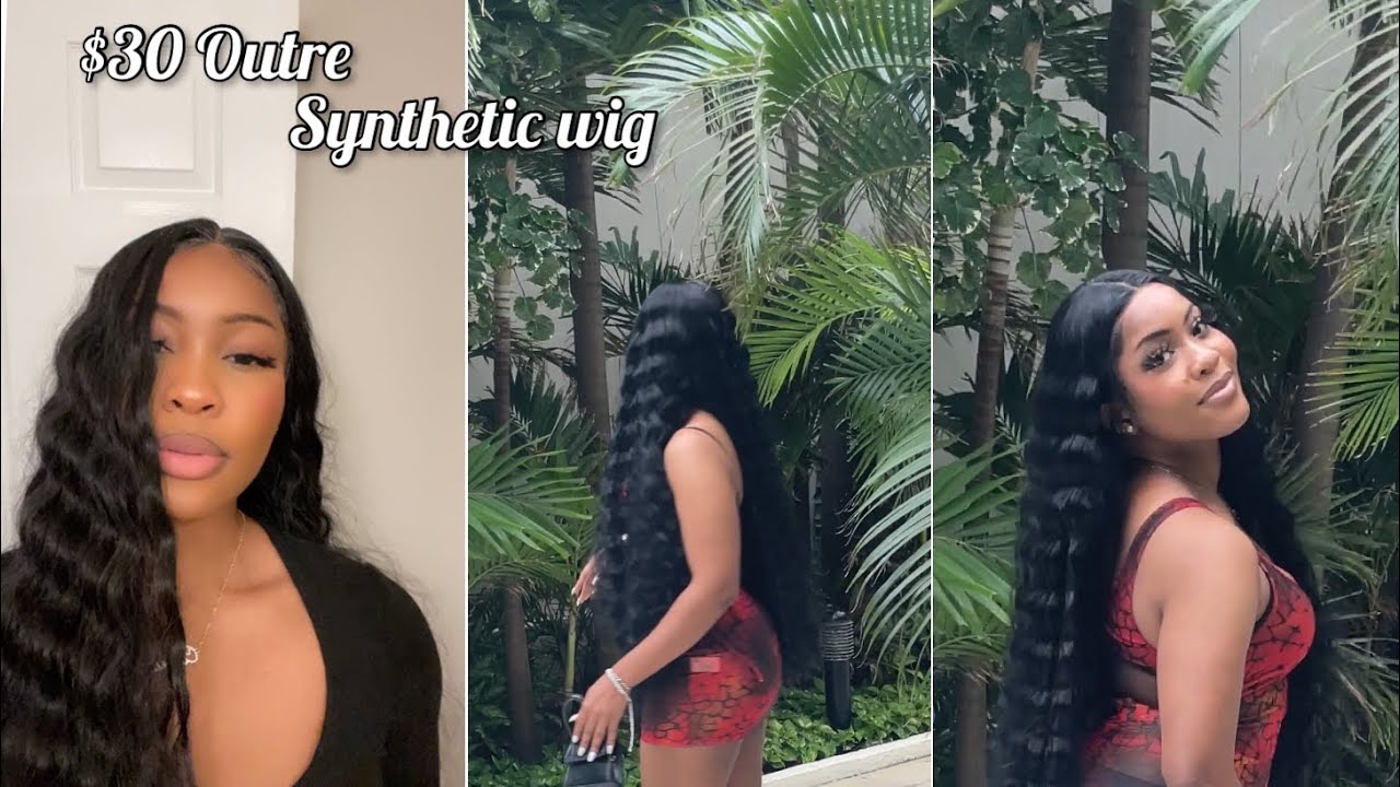 30 Inch Wig install | Slayedbyfiona | $30 natural looking synthetic wig