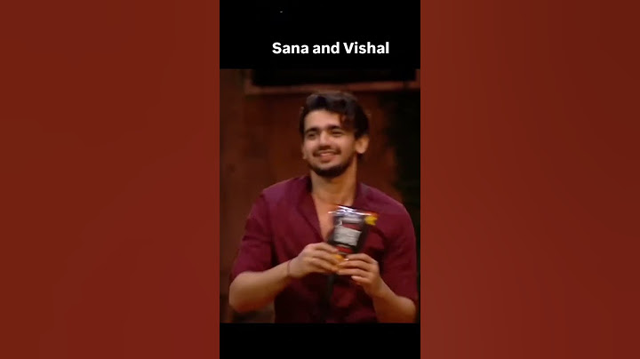 #biggboss Sana and Vishal aapse milkar achcha Laga 😗😗#trendingshorts #shortsvideo