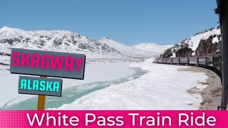The Amazing White Pass train in Skagway Alaska