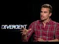 Theo James Interview - Divergent (2014) JoBlo.com HD