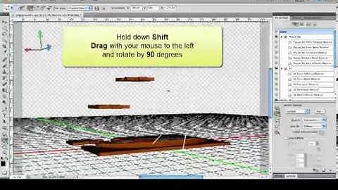 Creating 3D puzzles in Photoshop CS5