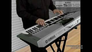 Yamaha PSRS710 and PSRS910 Keyboard Demo