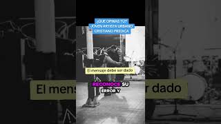 CANTANTE URBANO CRISTIANO PREDICA EN LA CALLE#predica #jovencristiano #reggaeton #urbano #viral