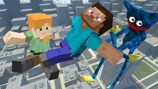 Minecraft - Fails, Crazy Ragdolls, Funny Moments [GMOD] #320