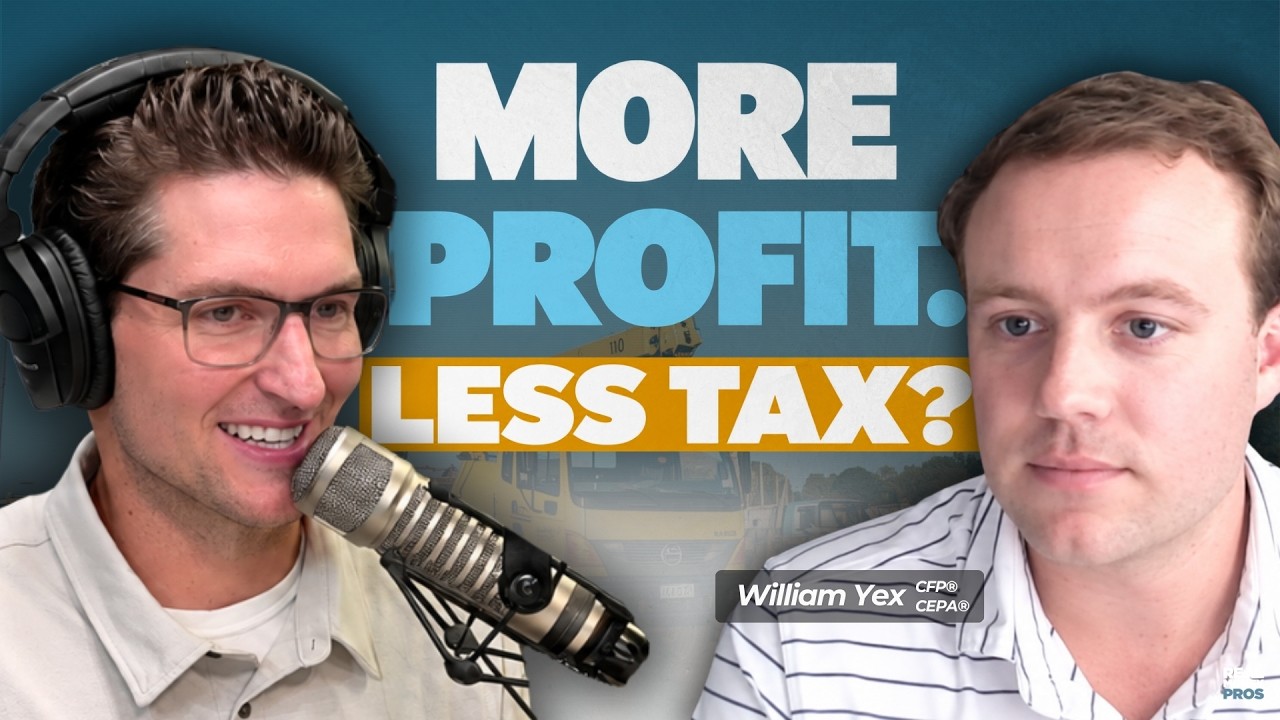 Owning a profitable business in the trades comes with financial decisions that extend beyond everyday business expenses. Are you taking full advantage of the planning opportunities available to you?

William Yex, CFP®, CEPA®, joins The Real Money Pros to discuss several tax-planning considerations for owners of HVAC, plumbing, electrical, construction, and other service-based businesses.

In this conversation, we cover:

- How retirement plans, including cash balance plans, may help eligible business owners build retirement savings while managing taxable income
- Why business structure, including an S corporation election, can matter as profitability grows
- How equipment purchases and depreciation may affect business taxes
- Why tax decisions should be evaluated alongside cash flow, retirement goals, and long-term business plans

These strategies aren't appropriate for every business. Profitability, employee obligations, entity structure, and individual circumstances all influence which opportunities are worth exploring.

Have questions about your financial plan? Visit our website to connect with an advisor ➡️ https://www.therealmoneypros.com/

—————————————————————
Ataraxis PEO
https://ataraxispeo.com
 
Tree City Advisors of Apollon:
https://www.treecityadvisors.com
 
Apollon Wealth Management:
https://apollonwealthmanagement.com/
—————————————————————

00:00 Tax-planning opportunities for business owners
01:40 Retirement plans and cash balance plans
03:01 Business structure and S corporations
04:48 Equipment depreciation and Section 179
05:15 Cost segregation for business real estate

#SmallBusinessTaxes #BusinessTaxPlanning #TradesBusiness