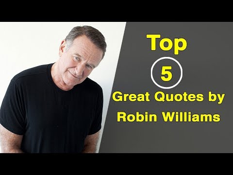 वीडियो: रॉबिन विलियम्स के जीवन से रोचक तथ्य