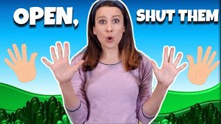 Open Shut Them Song with Action - Great for babies toddlers - extra verses!