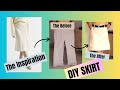 UPCYCLE YOUR OLD PANTS INTO A-LINE SKIRT | 2023 LATEST TREND INSPIRED | seetalmd