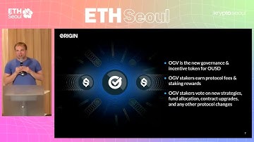 Josh Fraser Presents from ETH Seoul: Token Governance - Rethinking the veToken Model