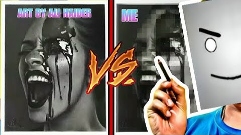 I Draw the Hyper Realistic WET Face Portrait!😍😱||TUTORIAL