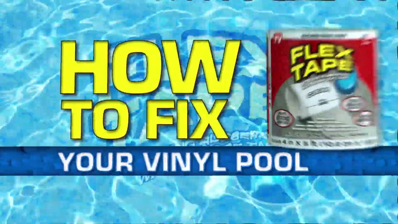 FLEX GLUE and LOCTITE Pool leak?-Vinyl-WOW-WORKS! 