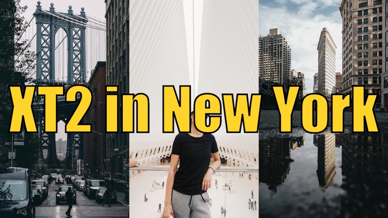 [English ver.] FUJIFILM XT2 in New York Photo Shooting at the touristic
