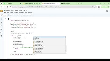 Project UAS Algoritma coding GLBB Mutiara Dely_027