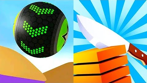 Going Balls Vs Slice lt All - Gameplay Android iOS Games Mobile Walkthrough