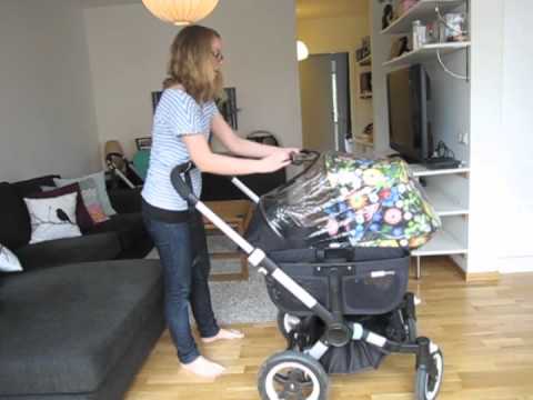 bugaboo donkey twin rain cover