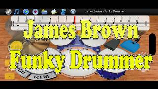 James Brown - Funky Drummer - Learn Drums