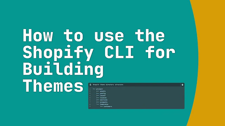 A Guide to Shopify Theme Development with the Shopify CLI