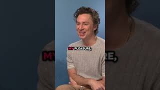 Surprising Zach Braff With My Chicken Little Shirt 🐥 | The Movie Dweeb
