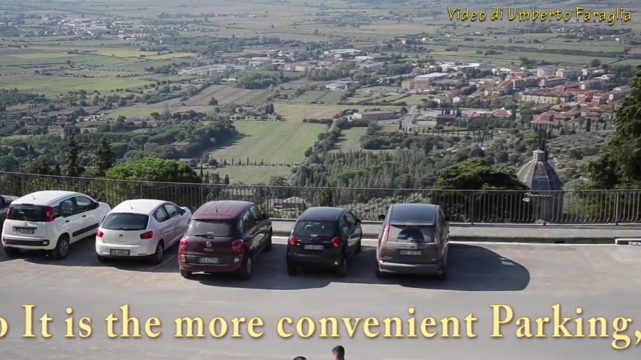 Where is the best place to park in Cortona (Arezzo)Italy?? Please take a look at my video...