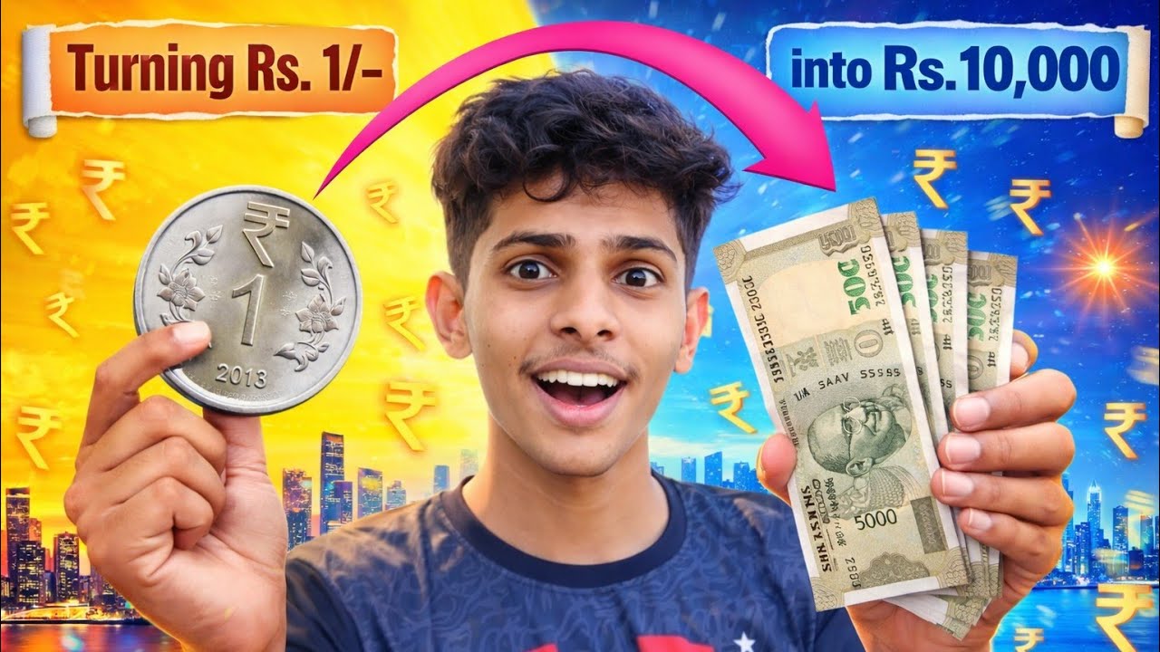 I Tried ₹1 Money Challenge for 1 Hour 😐