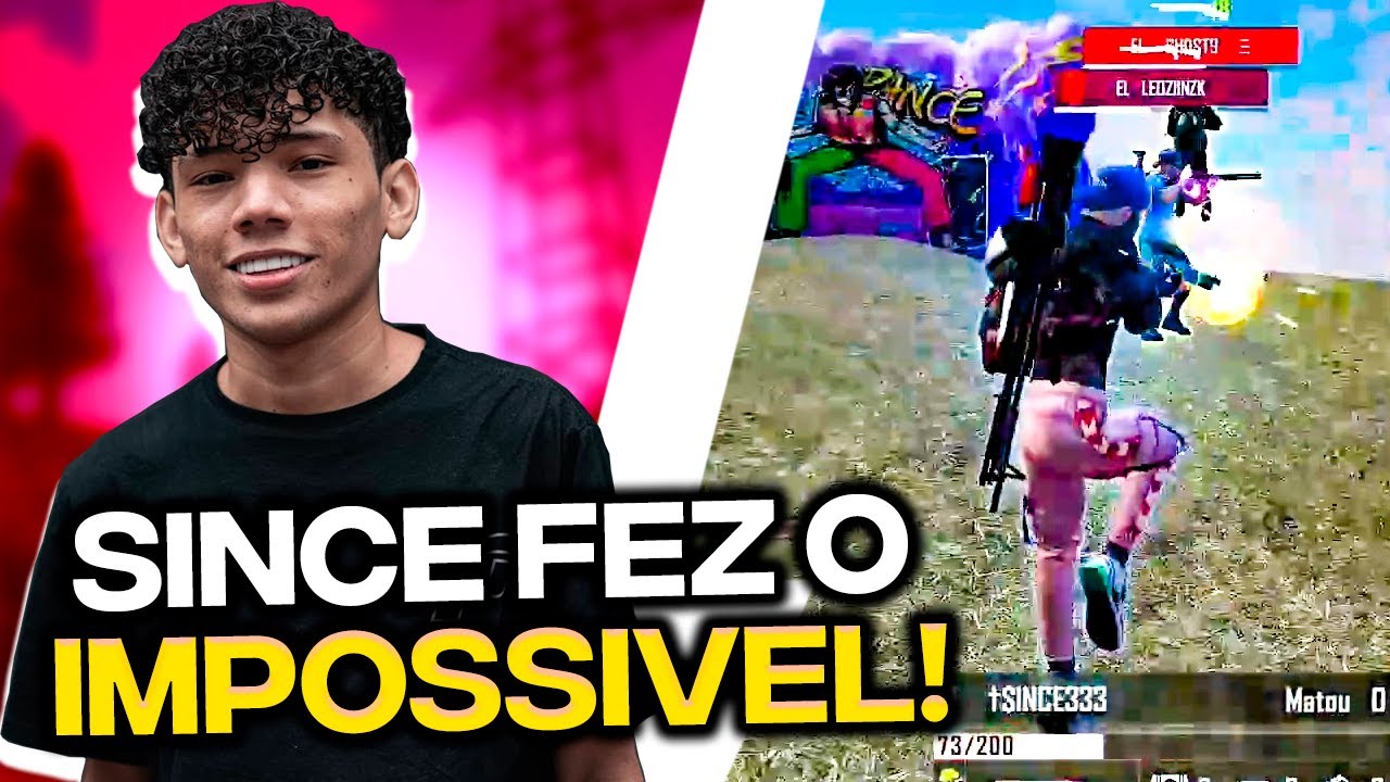 NFA  - SINCE LEVOU A LOS GRANDES SOZINHO! AMASSOU 8 E GARANTIU BOOYAH INSANO NA ULTIMA QUEDA!