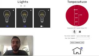 SmartHome Project ( Speech Recognition - React - Flask )