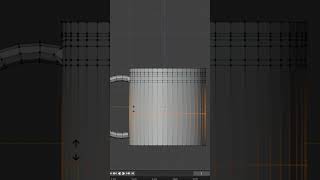 Make a Mug in 1min in Blender! #shorts #blender #beginner  #tutorial  #blender3d  #3d  #modeling