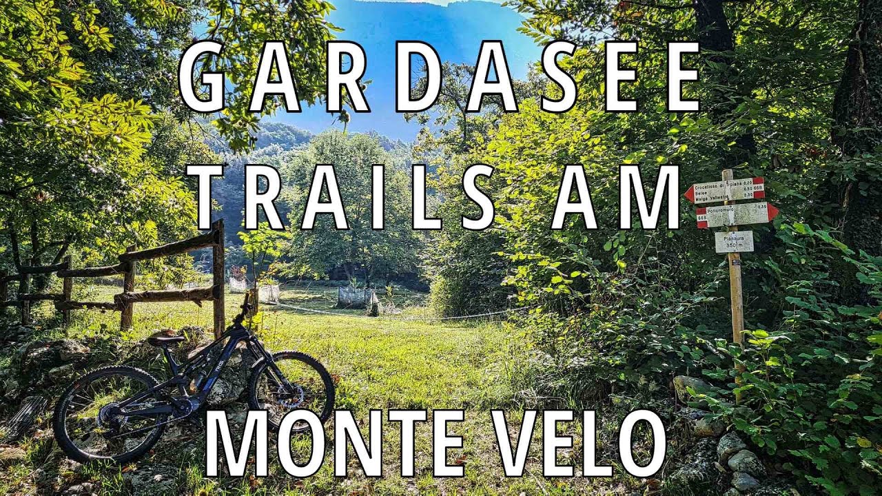 Трассы для горного велосипеда в Монте Вело / озеро Гарда