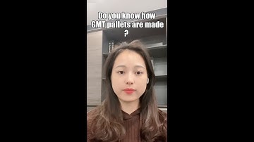 Do you know how GMT pallets are made？#shorts #production #Customizable #GMT #GMTpallet