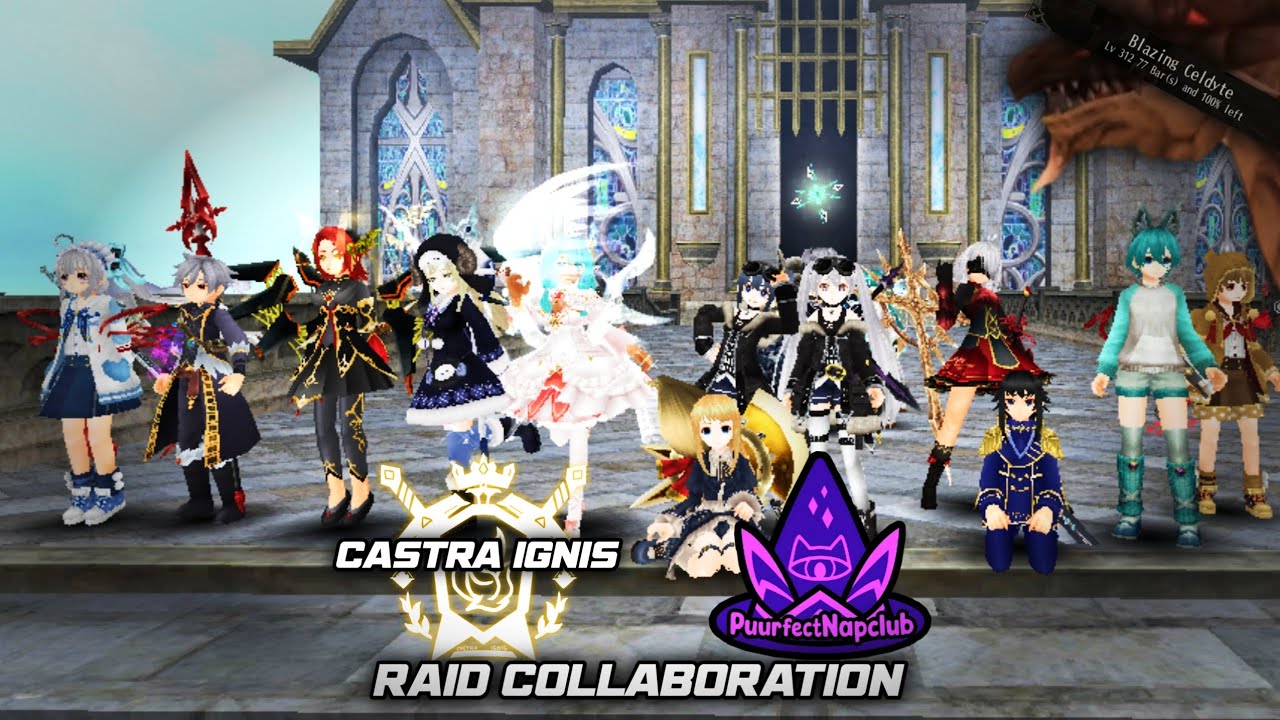 Ignis Rais Videos Toram Online - CASTRA IGNIS X PURRFECT NAP CLUB VS BLAZING CELDYTE ...