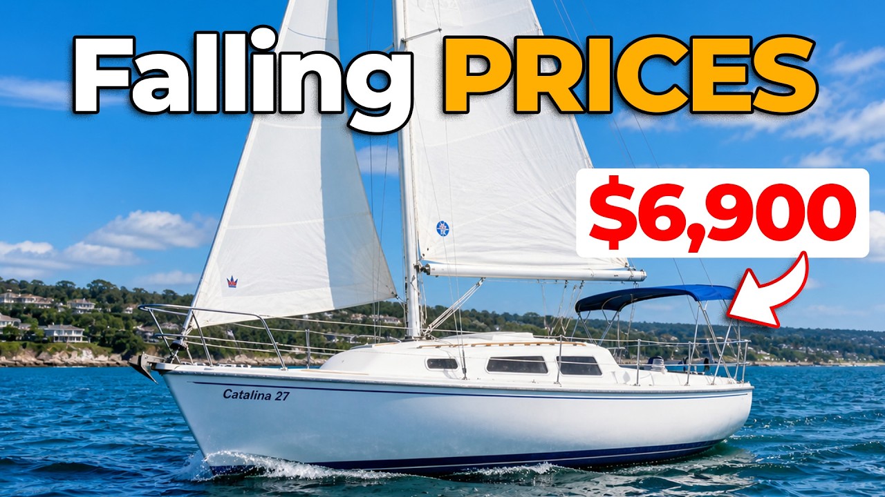 ⁣5 Sailboats That Actually Get CHEAPER Every Year