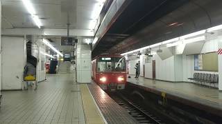 3521F　準急中部国際空港行き　名古屋駅発車！