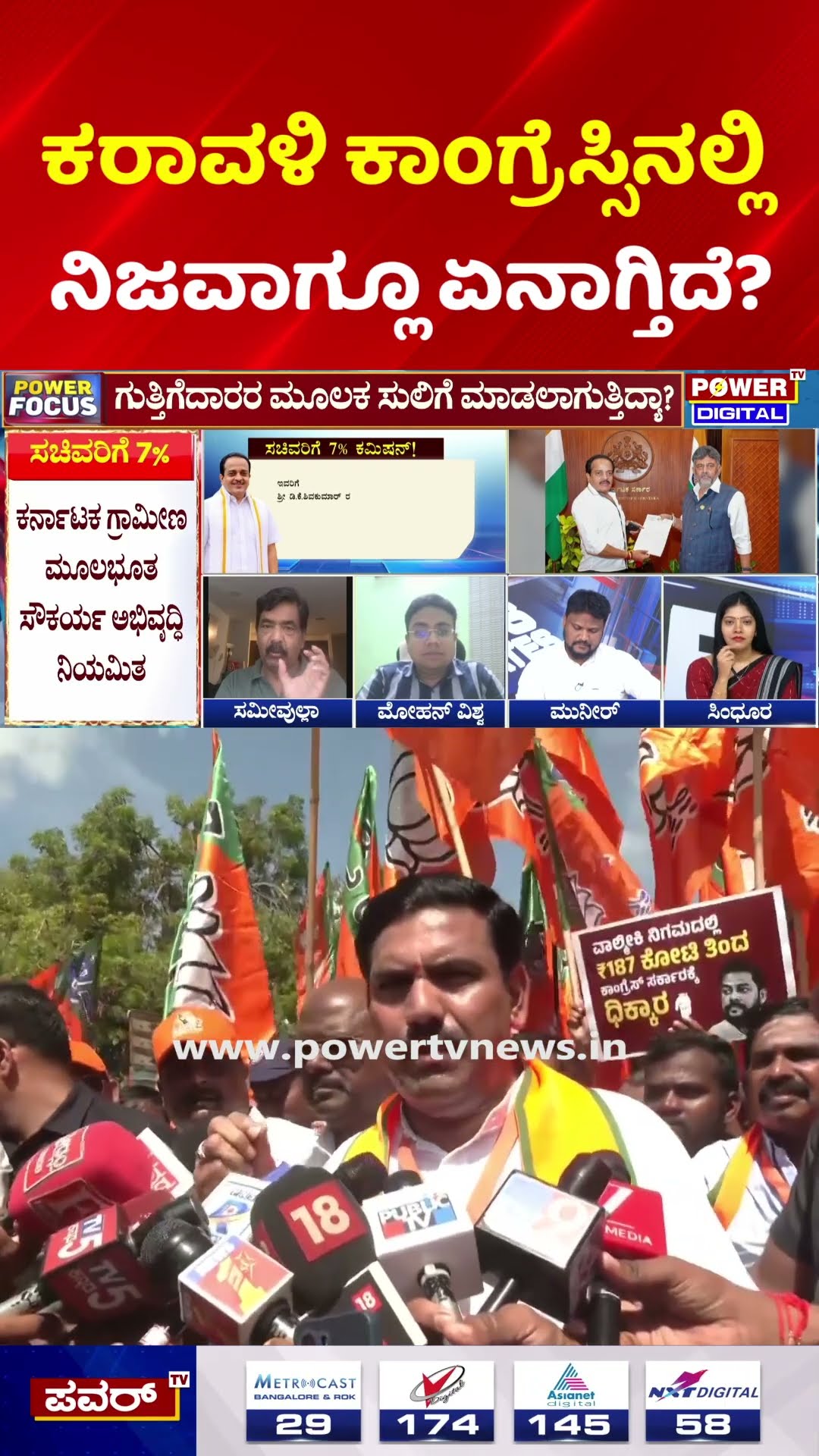 Power Focus: ಕರಾವಳಿ ಕಾಂಗ್ರೆಸ್ಸಿನಲ್ಲಿ ನಿಜವಾಗ್ಲೂ ಏನಾಗ್ತಿದೆ?​ | Ashok Rai Commission Bomb