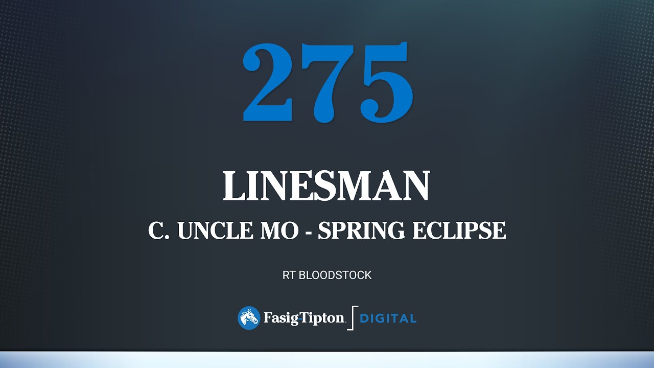 LINESMAN HIP 275 - FASIG TIPTON DECEMBER DIGITAL SALE