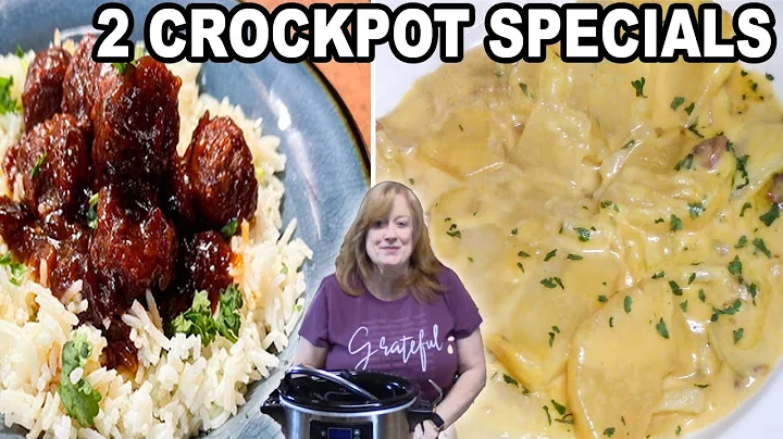 2 CROCKPOT RECIPES SPECIAL | Bacon Scallop Potatoe...