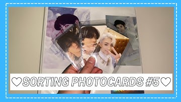 Sorting & Organizing Kpop Photocards In My Binder #5 [NCT, THE BOYZ, ENHYPEN, EVERGLOW & MORE]