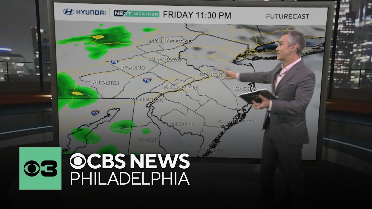 Cool weekend in the Philadelphia region with clouds and rain showers ...