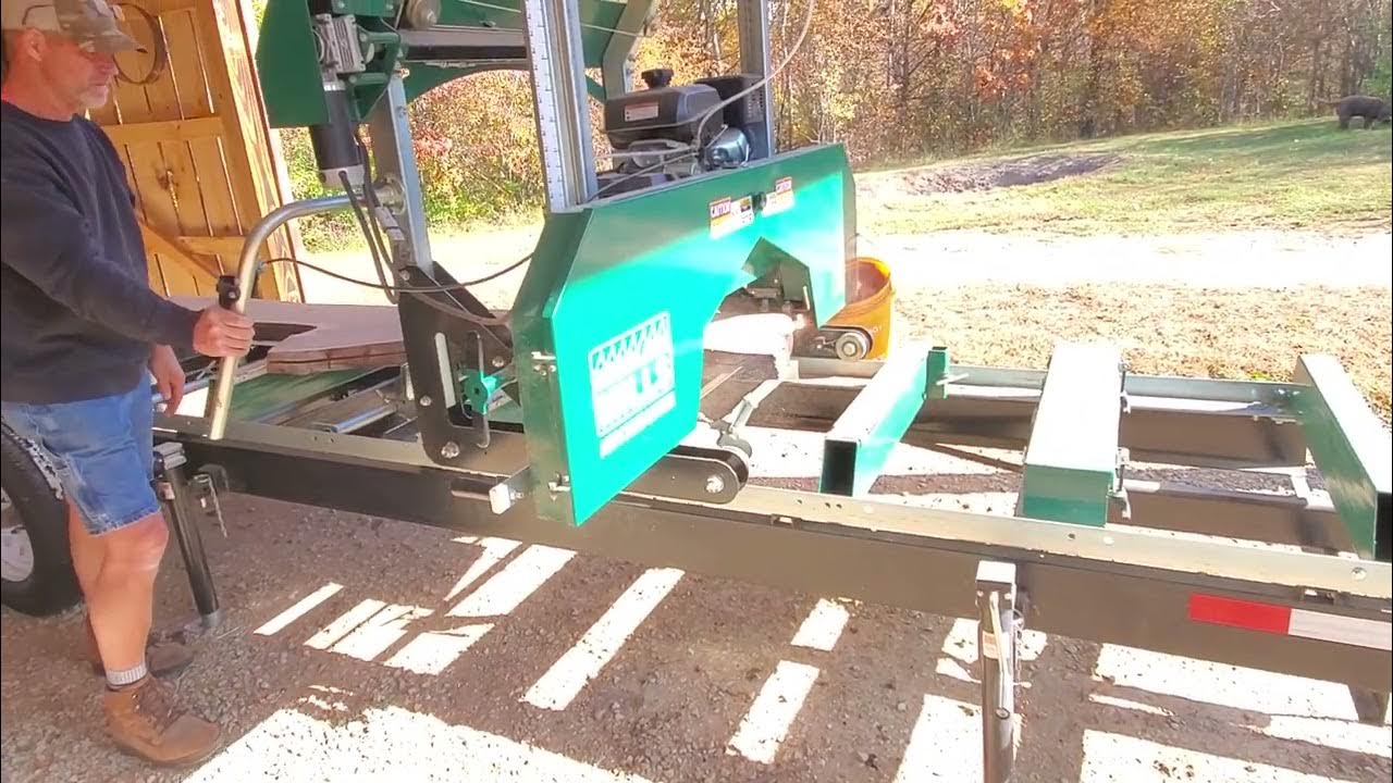 Woodland Mills HM130 Max North America Dealer Dan Reed at work YouTube