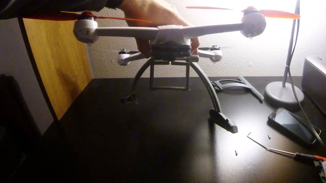 Blade 350 QX Tall Landing Gear Installation