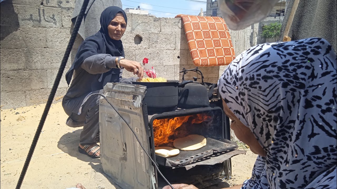 من غزة نريد كسر الحصار وادخل الطعام احنا ليست جوعان بل مجوع في غزة 