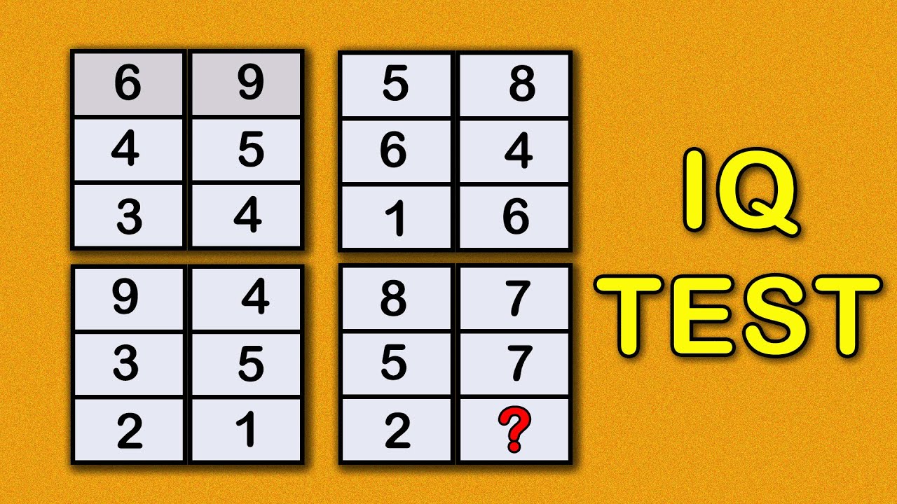 Тест на IQ по числовым закономерностям | Сможете ли вы найти пропущенную цифру? 🧩