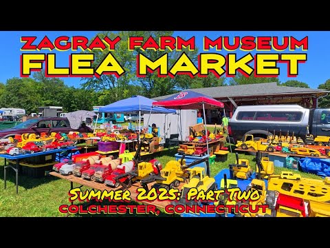 The Zagray Farm Museum Swap Meet: Possibly My New Favorite Flea Market! Summer 2025: Part Two!