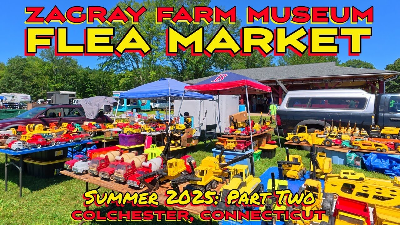 The Zagray Farm Museum Swap Meet: Possibly My New Favorite Flea Market! Summer 2025: Part Two!