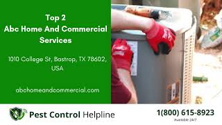 Top 3 Pest Control in Camp Swift
